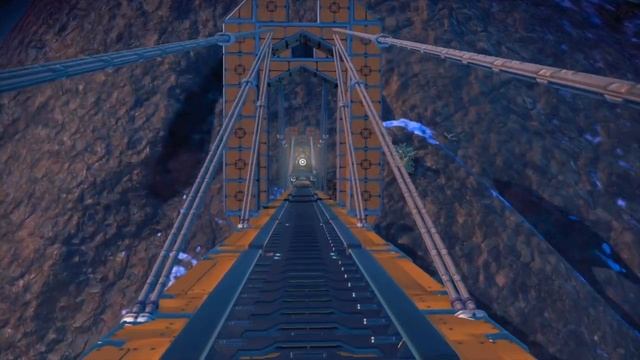 The Polar Express 2.0 | No Mans Sky Basebuild Showcase | Pro Glitch Building Ideas смотреть онлайн