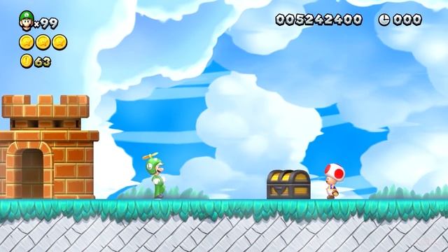 New Super Luigi U - All Power-Ups смотреть онлайн