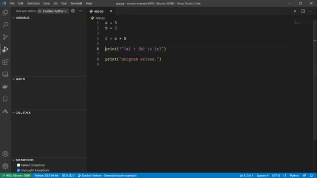 Docker VSCode Python Tutorial // Run your App in a Container смотреть онлайн