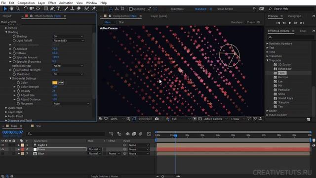 Изучаем Trapcode Form в After Effects (Как с ним работать) смотреть онлайн