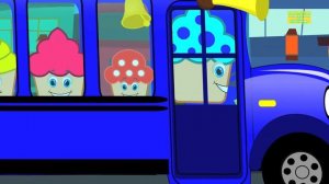 Wheels On The Bus Go Round And Round | Crayons Color Song