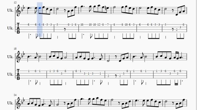 Ukulele Tab: How to play Song from a Secret Garden by Secret Garden смотреть онлайн