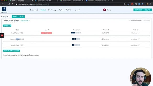 Working with volumes and data on MedStack Control смотреть онлайн