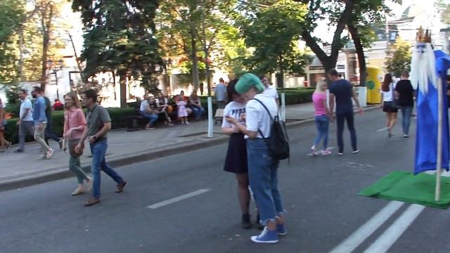 Краснодар!!! День города 225 лет!!!Гуляем по Красной!!! 22.09.2018 смотреть онлайн