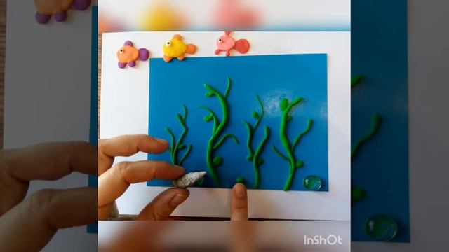 Лепка " Сказочный подводный мир" смотреть онлайн