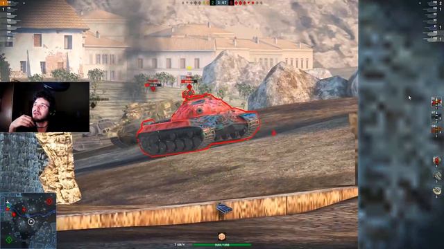 WoT Blitz - Толпой на одного Wz110.1 против 5- World of Tanks Blitz (WoTB) смотреть онлайн