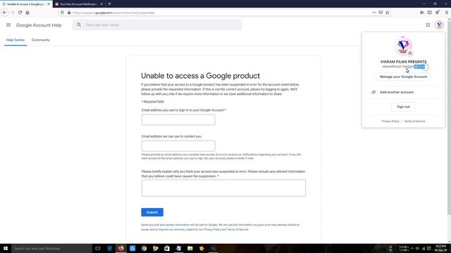 With Live Proof | Unable to access a Google Product Problem Solve | Channel suspended Problem Solve смотреть онлайн