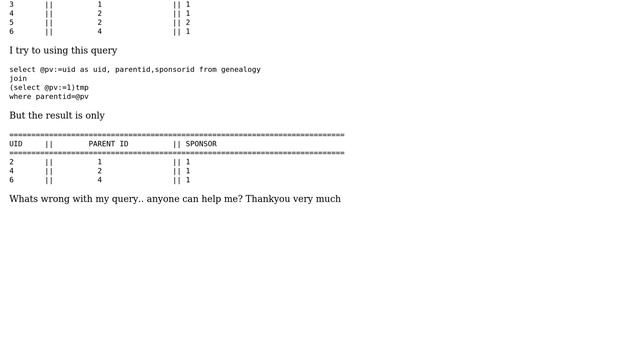 Databases: Hierarcy Query Mysql (2 Solutions!!) смотреть онлайн