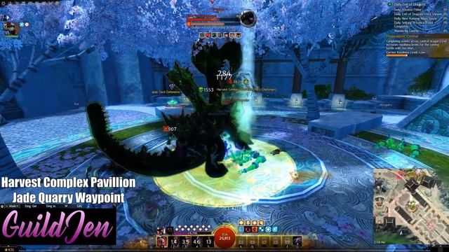 GW2 - Dragon's End Hero Points Guide - Cantha - Guild Wars 2 End of Dragons смотреть онлайн