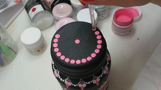 Роспись ДОТСАМИ | Мастер класс по росписи | #painting смотреть онлайн