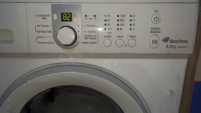Samsung WFO800NCE 2nd drum cleaning смотреть онлайн
