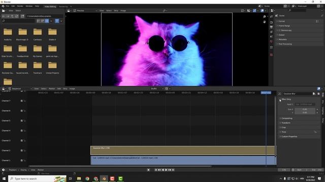 Blender Tutorial: How to Blur in Blender Video Editor смотреть онлайн