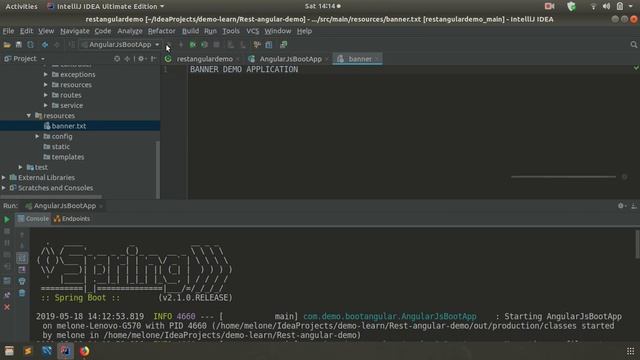 Custom Banner in Spring Boot | Java смотреть онлайн