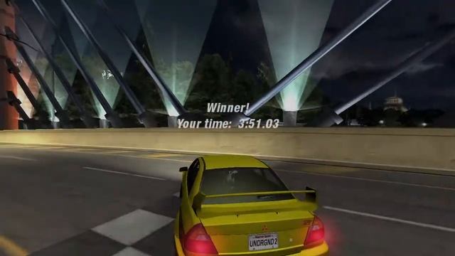 Need for Speed Underground 2 | Mitsubishi Lancer Evolution VI (Mod) | PC Gameplay смотреть онлайн