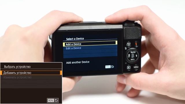Беспроводное подключение Canon PowerShot G7x Mark II к Android устройствам (Wi-Fi) смотреть онлайн
