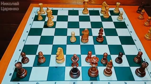 Партия просто Фантастика! Самый красивый ДВОЙНОЙ ШАХ И МАТ!