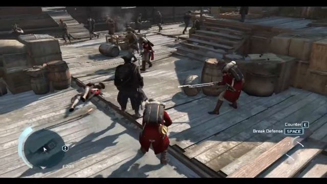 Assassins creed III - Haytham Kenway brutal combat - Intel core i3 смотреть онлайн