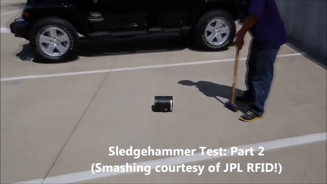 Omni-ID Adept 400 Sledgehammer Test смотреть онлайн