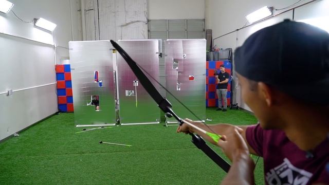 Shoot The Person Behind The Door Challenge!! смотреть онлайн