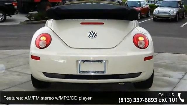 2008 VOLKSWAGEN NEW BEETLE CONVERTIBLE 2dr Auto SE - Mini o смотреть онлайн