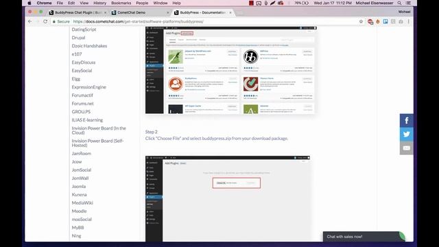 Live Chat - How to let members do live chat on WordPress смотреть онлайн