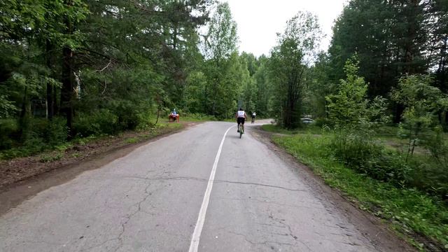 Велозаезд в районе Кисилевского водохранилища - Серовская Миля в 21/14/7 км смотреть онлайн