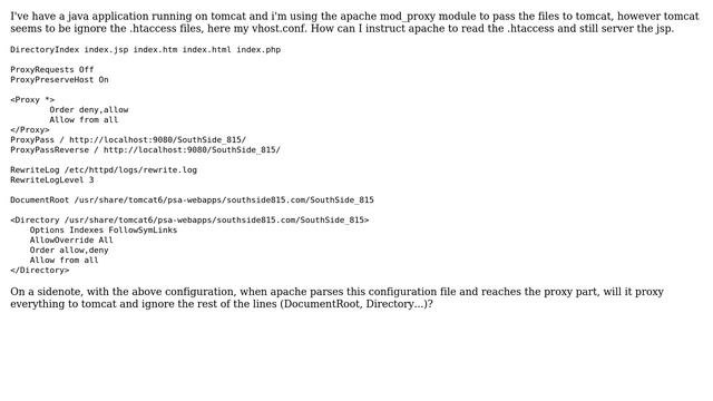 DevOps & SysAdmins: Reading .htaccess and Tomcat смотреть онлайн