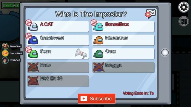 big brain imposter games in Among Us смотреть онлайн