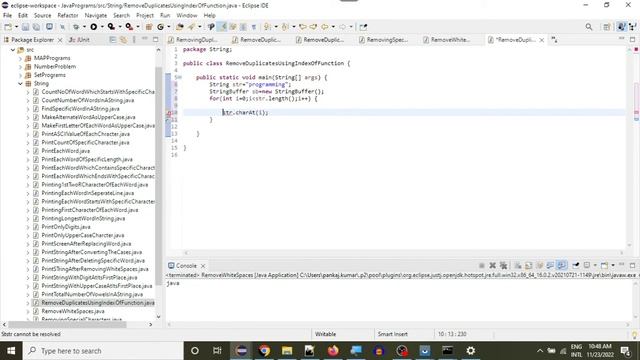 Java Programs:30.Remove Duplicates Using IndexOf Function смотреть онлайн