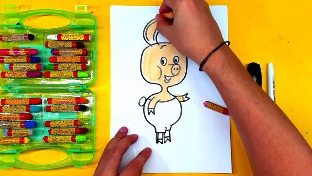 ПЯТОЧОК и Винни Пух / урок рисования для детей смотреть онлайн