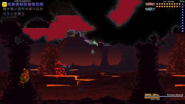 Terraria Calamity Mod: Brimstone Elemental (Death Mode) смотреть онлайн