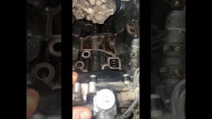 Устранение течи антифриза в развале блока #vw #touareg #diesel 3.0 CRCA #автосервис #автозапчасти