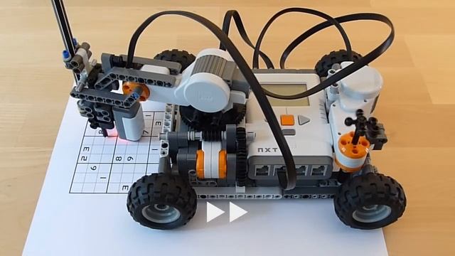 LEGO Mindstorms Sudoku Solver смотреть онлайн