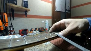 Торцовка выступающих ладов