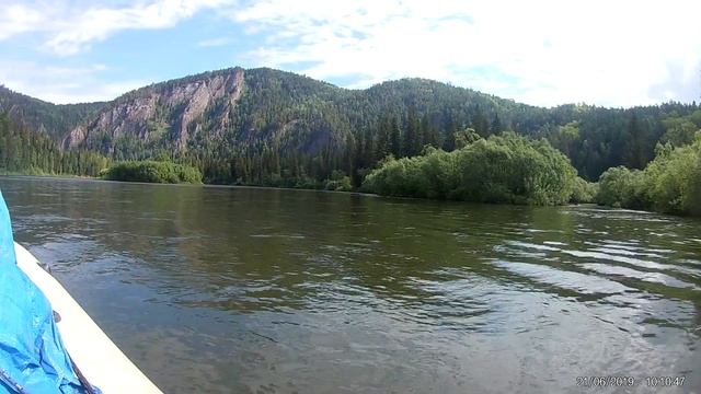 Река Мана. Маршрут от Урмана вверх. River Mana, Siberia. смотреть онлайн
