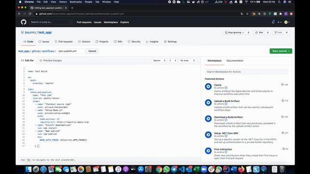 Отправка уведомлений в телеграм с помощью Github Actions смотреть онлайн