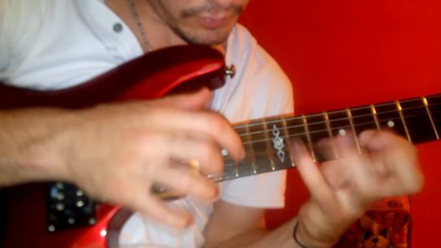 Symphony X - Eve Of Seduction Guitar Solo (tapping Section)