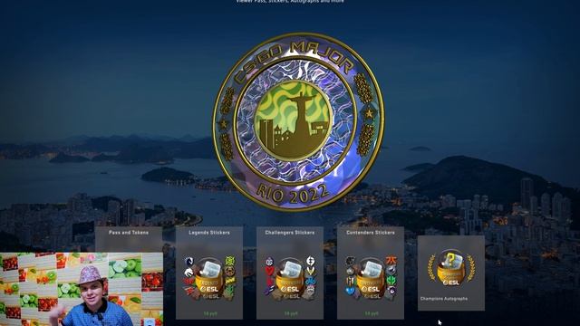 ОБЗОР КАПСУЛ И НАКЛЕЕК MAJOR RIO 2022 ОТКРЫВАЕМ КАПСУЛЫ [ЗАРАБОТОК В STEAM 2022] смотреть онлайн