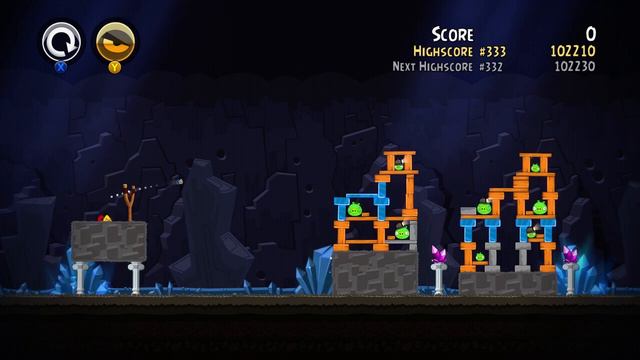 Angry Birds Trilogy-Classic | 3 Stars on 17-5 | Microsoft Xbox 360 смотреть онлайн