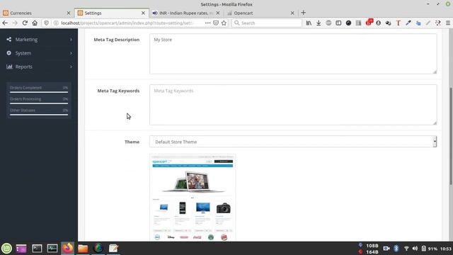 How to add a INR as New Currency in OpenCart 3.x and make it default Currency смотреть онлайн
