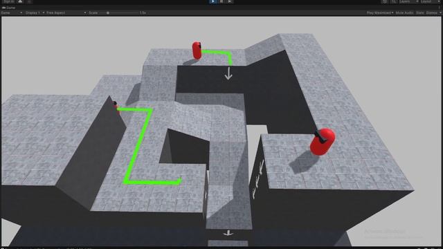 Unity - Custom node based AI - test 1 смотреть онлайн