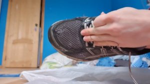 КАК ЗАШИТЬ КРОССОВКИ В СЕТОЧКУ НА НОСКЕ