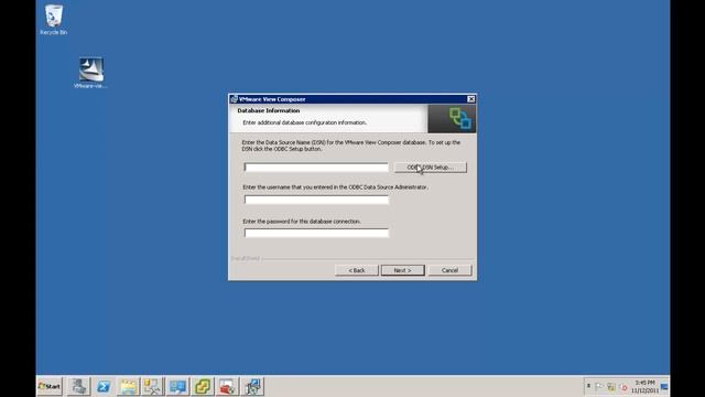 Vmware View5 Setup Part3 View Composer2.7 Install смотреть онлайн