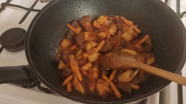 Makaron Jarkop Tayyorlash / БЫСТРЫЙ МАКАРОНЫ с МЯСОМ