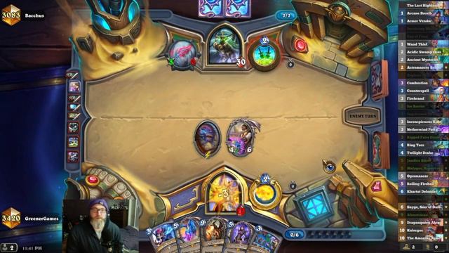 LAST CHANCE FOR HIGHLANDER!| Highlander Mage| Darkmoon Races| Hearthstone смотреть онлайн