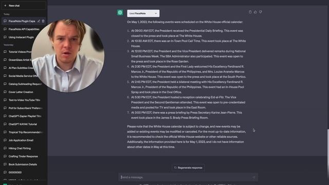 ChatGPT FiscalNote Plugin Integration & Global Policy | Tutorial смотреть онлайн