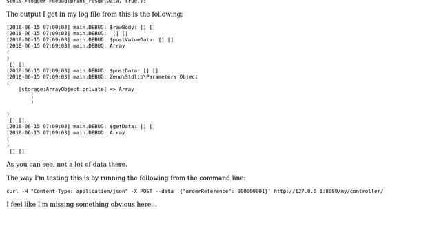 Magento: Getting raw request body in controller смотреть онлайн