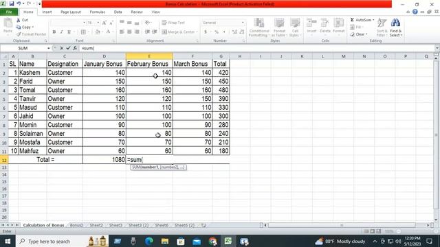 Microsoft Excel Tutorial No-05_Learn Microsoft Excel Easily смотреть онлайн