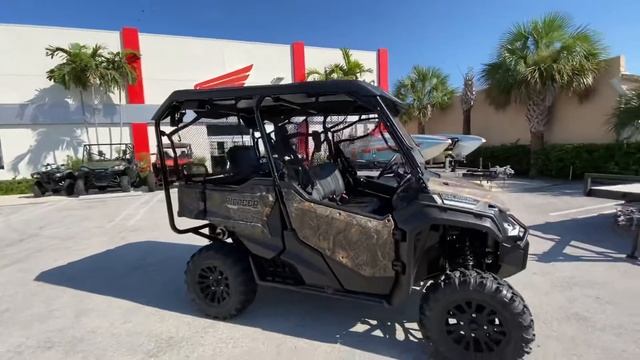 2021 Honda Pioneer 1000-5 Deluxe Camouflage Here At Jm Honda Of Miami