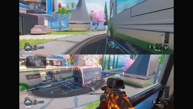 Call of Duty®: Black Ops III играем сетевую игру, вдвоем на одном экране PS4 смотреть онлайн